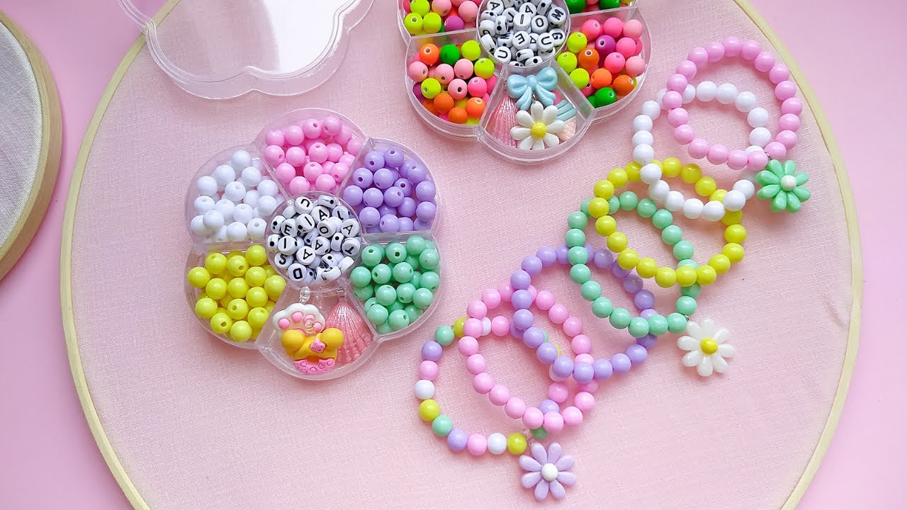 Como fazer PULSEIRAS DE MIÇANGAS - Passo a Passo