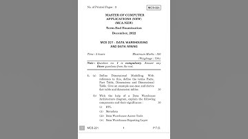 MCS-221   DECEMBER-2022 QUESTION PAPER IGNOU