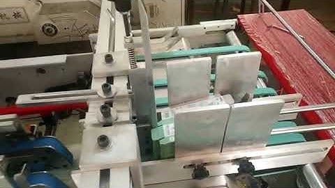 PP/PVC/PET Box Folder Gluer