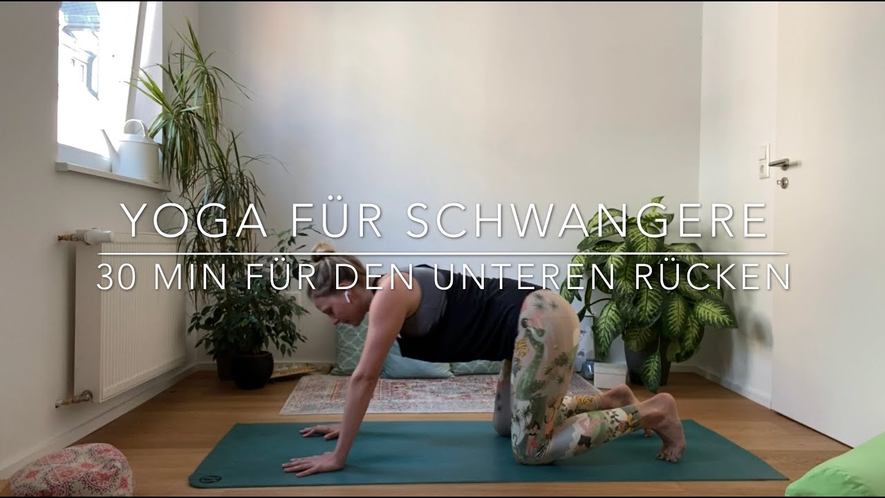 30 Minuten Yoga für Schwangere (Fokus: Unterer Rücken)