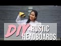 DIY RUSTIC/ BOHO HEADBOARD FOR DORM MY ROOM! Dimensions for Twin XL DIY RUSTIC/ BOHO HEADBOARD FOR DORM MY ROOM! Dimensions for Twin XL