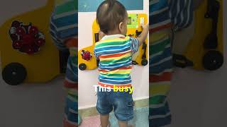 Busy Board Montessori Toy | Parenting Hack #ToddlerToys #ParentingHacks #AmazonFinds