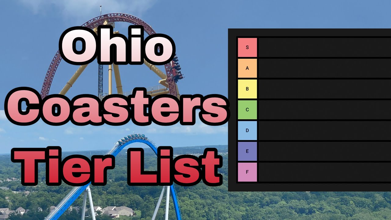 Ohio Roller Coaster Tier List (Cedar Point/Kings Island) YouTube