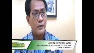 DPR RI - PANSUS RUU PATEN FOKUS PADA 14 MATERI POKOK PEMBAHASAN