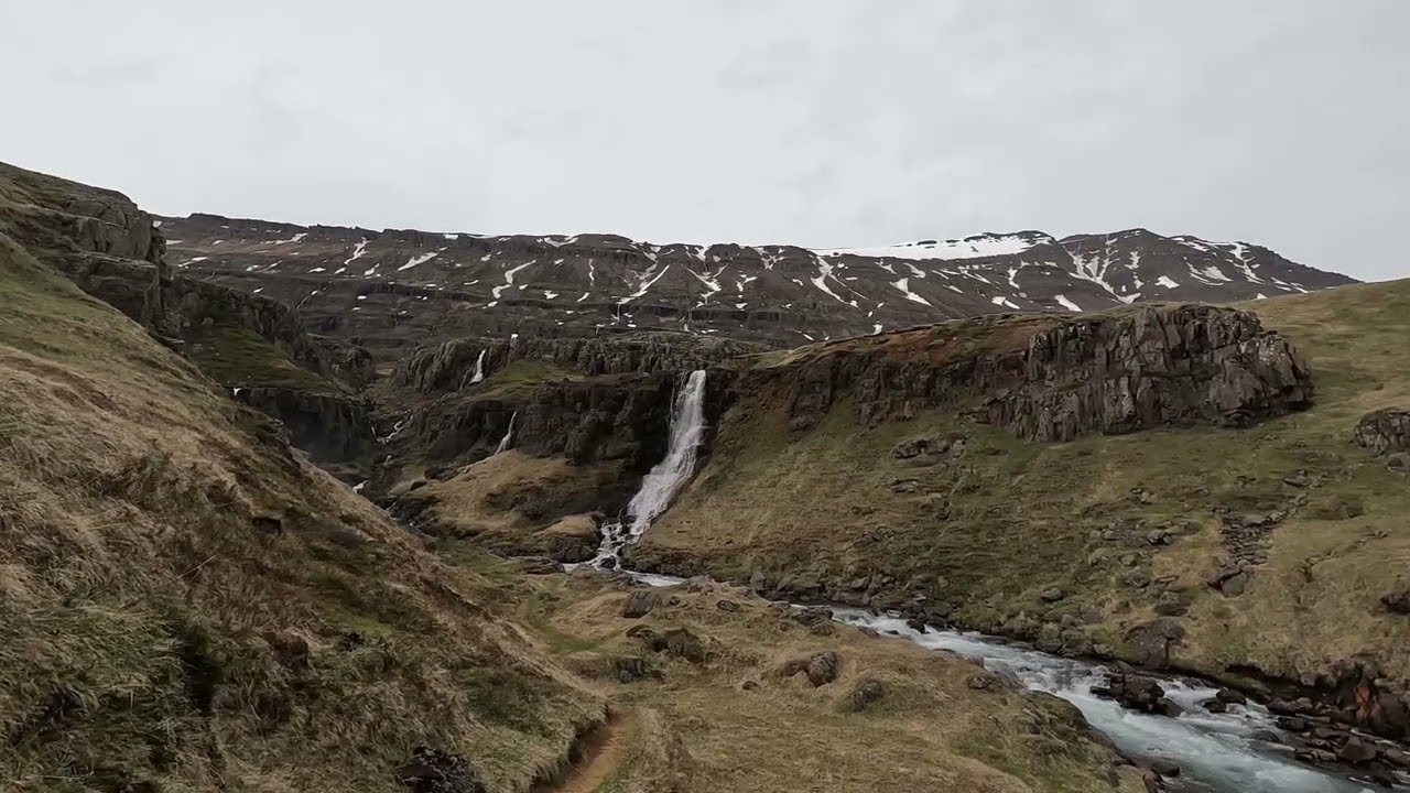 Vestdalsfossar Waterfall pt.1 — Vestdalsfossar — video poster