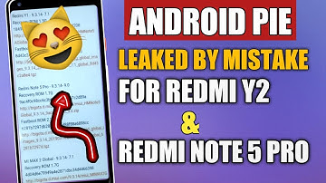 🤪ANDROID PIE DOWNLOAD LINK LEAKED FOR REDMI NOTE 5 PRO & REDMI Y2 (MIUI 10 9.3.14 Beta Update)