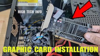 GRAPHICS CARD INSTALLATION