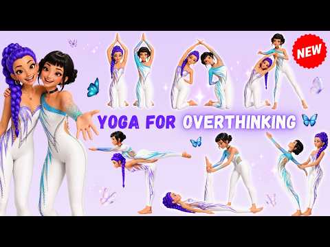 KPop Demon Hunters Yoga for Kids | Rumi & Zoey Partner Yoga | Build Agility, Balance & Confidence