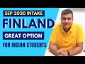 Study in Finland 🇫🇮 2020 Intake for Indians Students  | Great Study & Career options Available