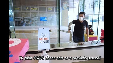 Footfall analytics demo by MOBiSENSE