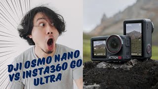 The BEST Compact Action Camera in 2025 - DJI Osmo Nano vs Insta360 Go Ultra