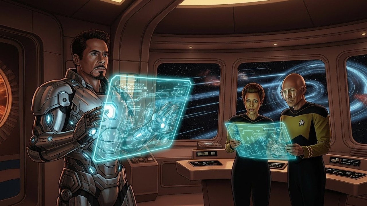 What If Ironman Landed in Star Trek Universe?