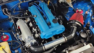 Skunk2 Intake Install With Radium Fuel Rail And 64mm Throttle Body - Mazda MX-5 Miata
