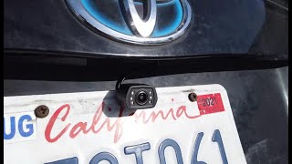 2010  2015 Toyota Prius Backup Camera Install Overview