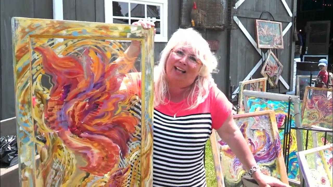 Holy Hill Art Farm Interview Painted Windows from Dawn YouTube