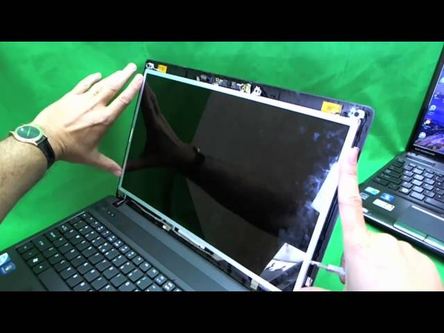 Acer Aspire 5742z 5742 Laptop Screen Replacement Procedure - YouTube