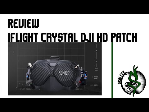 IFlight Crystal DJI HD Patch Carbon -Unboxing Und Installation-