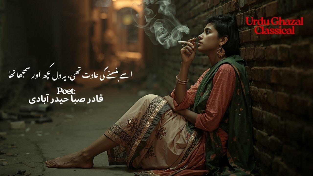 Urdu/Hindi Ghazal | Usy Hasnay Ki Aadat thi | Poet: Qadir Saba | 