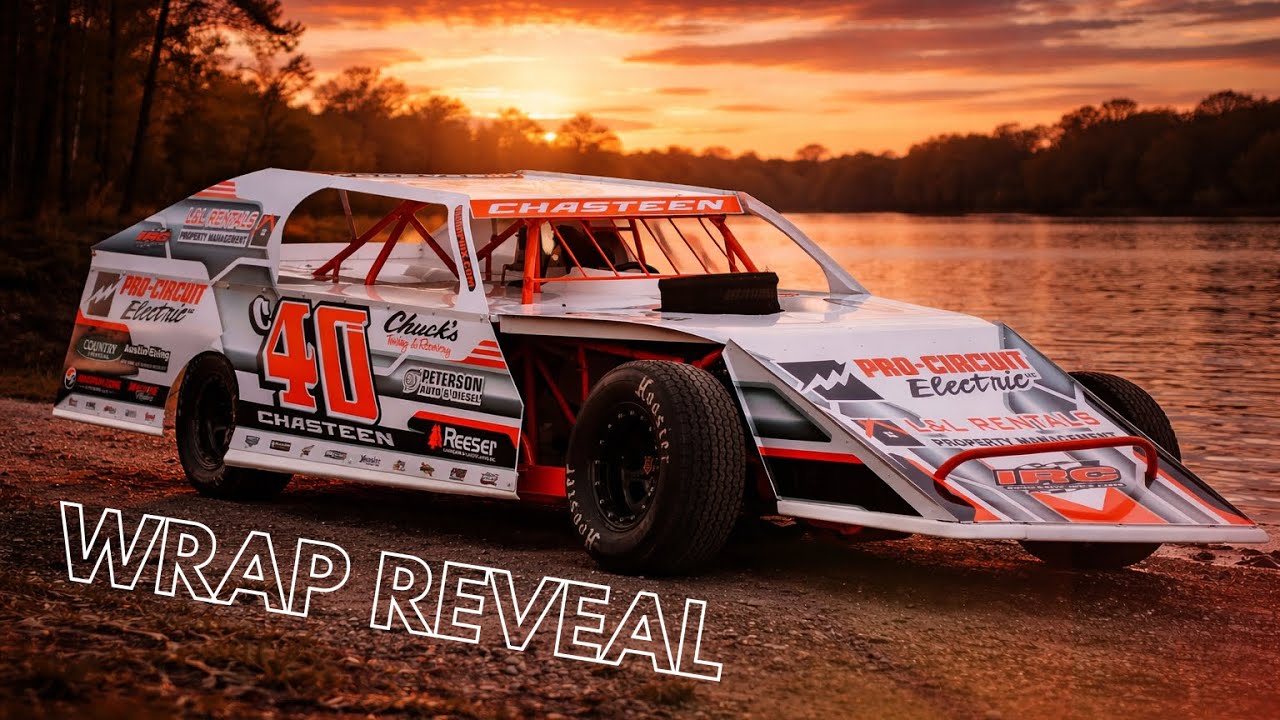 The New Look For Our Dirt Modified | Wrap Reveal - YouTube