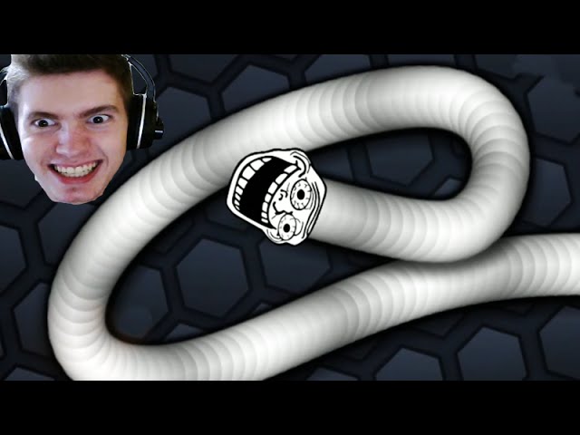 Slither.io - O PACMAN MONSTRO no JOGO!!! (SLITHERIO) 