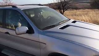 bmw x5 e53 3.0i выхлоп exaust sound.