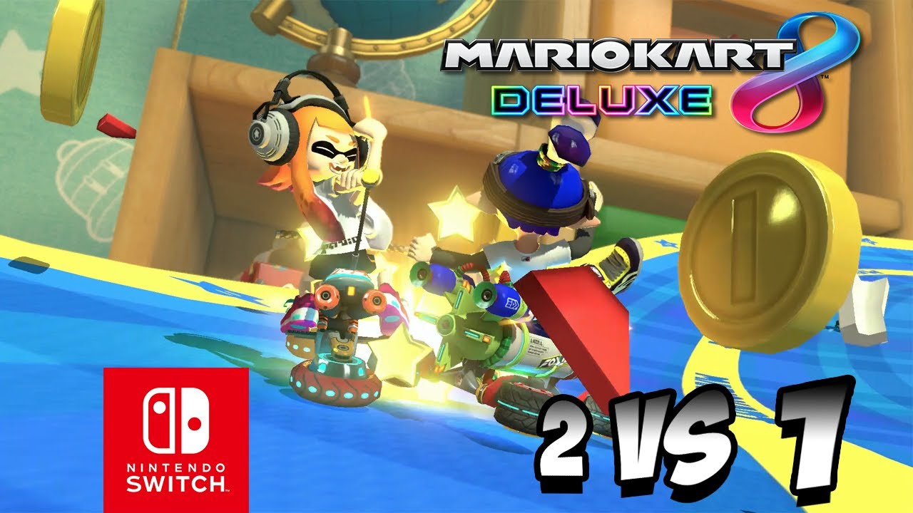 Mario Kart 8 Deluxe | 2 mujeres me atacan - YouTube