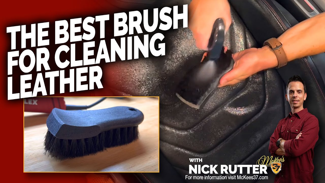 The Best Brush for Cleaning Leather 