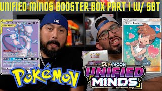 Unified Minds Booster Box W SBT Mewtwo Hunting!