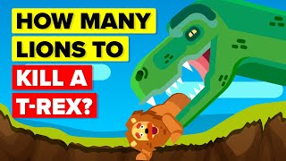 Lion vs T Rex - Who Would Win?