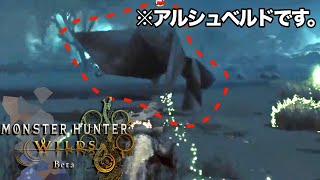 鎖が見えないアルシュベルド！【Monster Hunter Wilds Beta test】