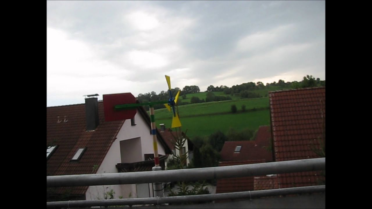 tolles einfaches windrad bauen - YouTube