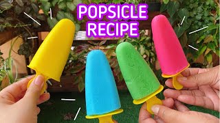 SOFT ICE POPSICLE | LOLLY RECIPE screenshot 1