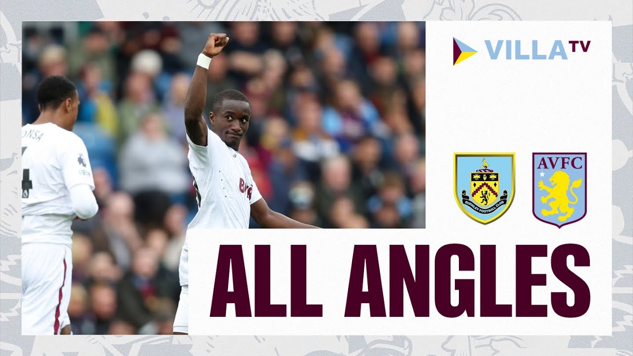 ALL ANGLES | Moussa Diaby vs Burnley