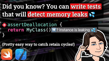 How to write tests that catch memory leaks! 🚱