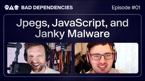 Bad Dependencies: JPEGs, JavaScript, and Janky Malware: Image-Based Attacks in NPM