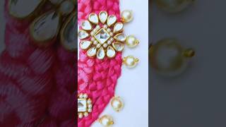 Silk thread Jewellery! For full video check out my channel @houseoffashionDIY #handmade#simple