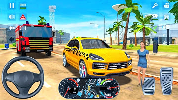 Taxi Sim 2020 #6 Crazy Driver ! Car Games Android gameplay