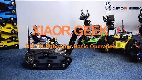 XiaoR GEEK DIY TH Robot Car with Raspberry Pi 4B / Arduino Mega 2560