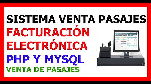 Sistema de encomiendas y ventas de pasajes con facturación electrónica php y mysql venta de pasajes