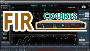 FIR CD48RTS | FIR làm được gì trên hệ thống loa | Test chức năng FIR trên cos CD48RTS