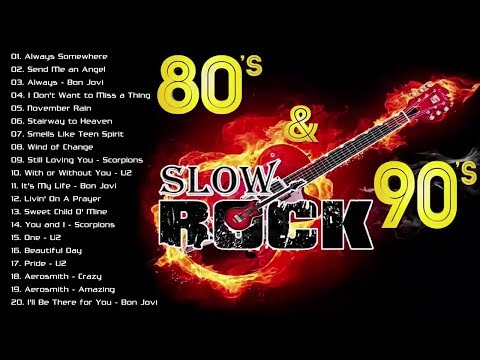 The Best Nonstop Slow Rock Love Songs - Nonstop Slow Rock 70 80 90's Playlist