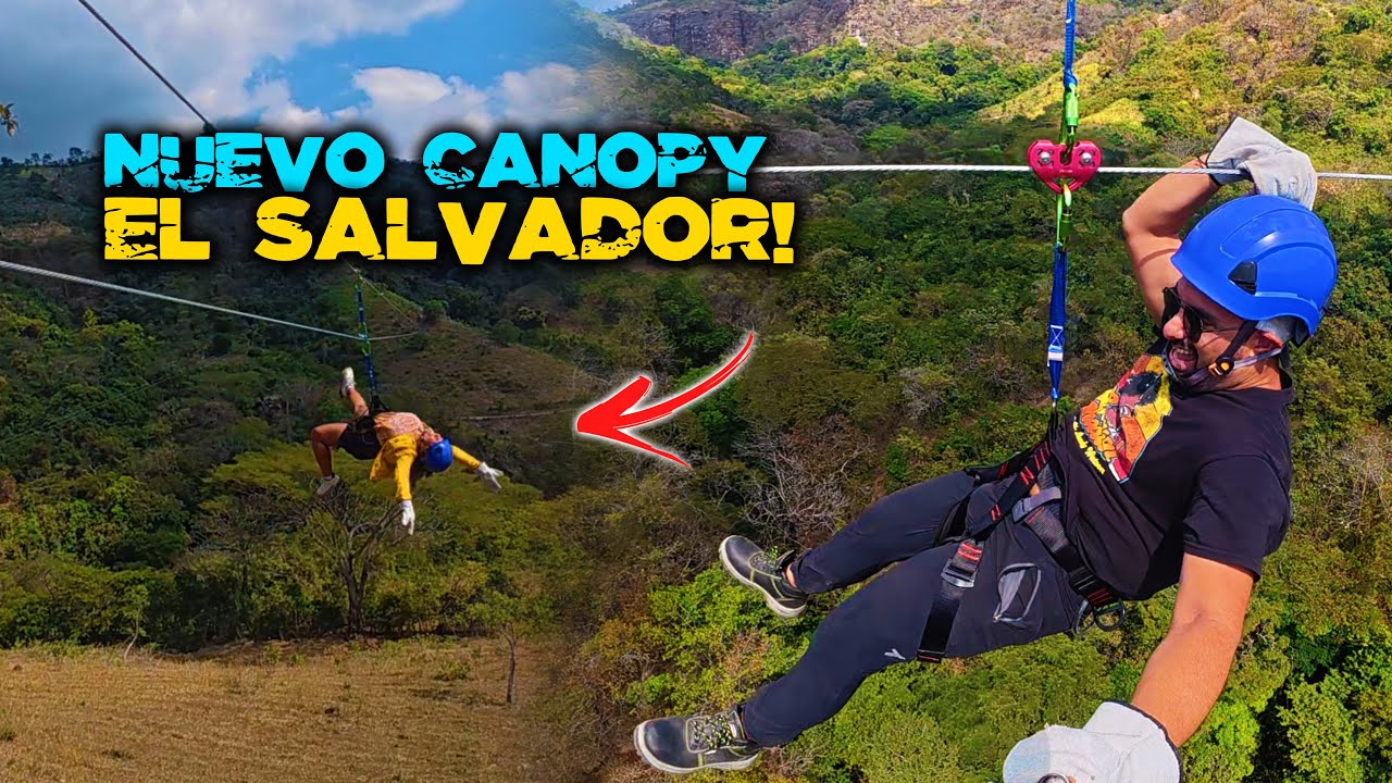 LO MAS NUEVO! Canopy extremo de más de 1 Kilómetro en El Salvador! Tamanique 🇸🇻