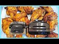 For the CRISPIEST Air Fryer Chicken wings add baking powder | Ninja Foodi Grill Crispy Chicken Wings