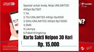 Daftar Paket Nelfon murah di kartu Simpati Loop