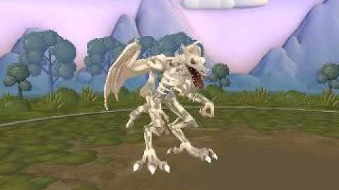 Spore Creature Creator: Skeletal Dragon