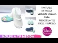 Pantuflas polar versión #Colara para principiantes / How to make slipper version Colara beginner ✂️