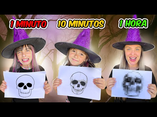 Desenhos de Halloween: têm coragem de os pintar? 