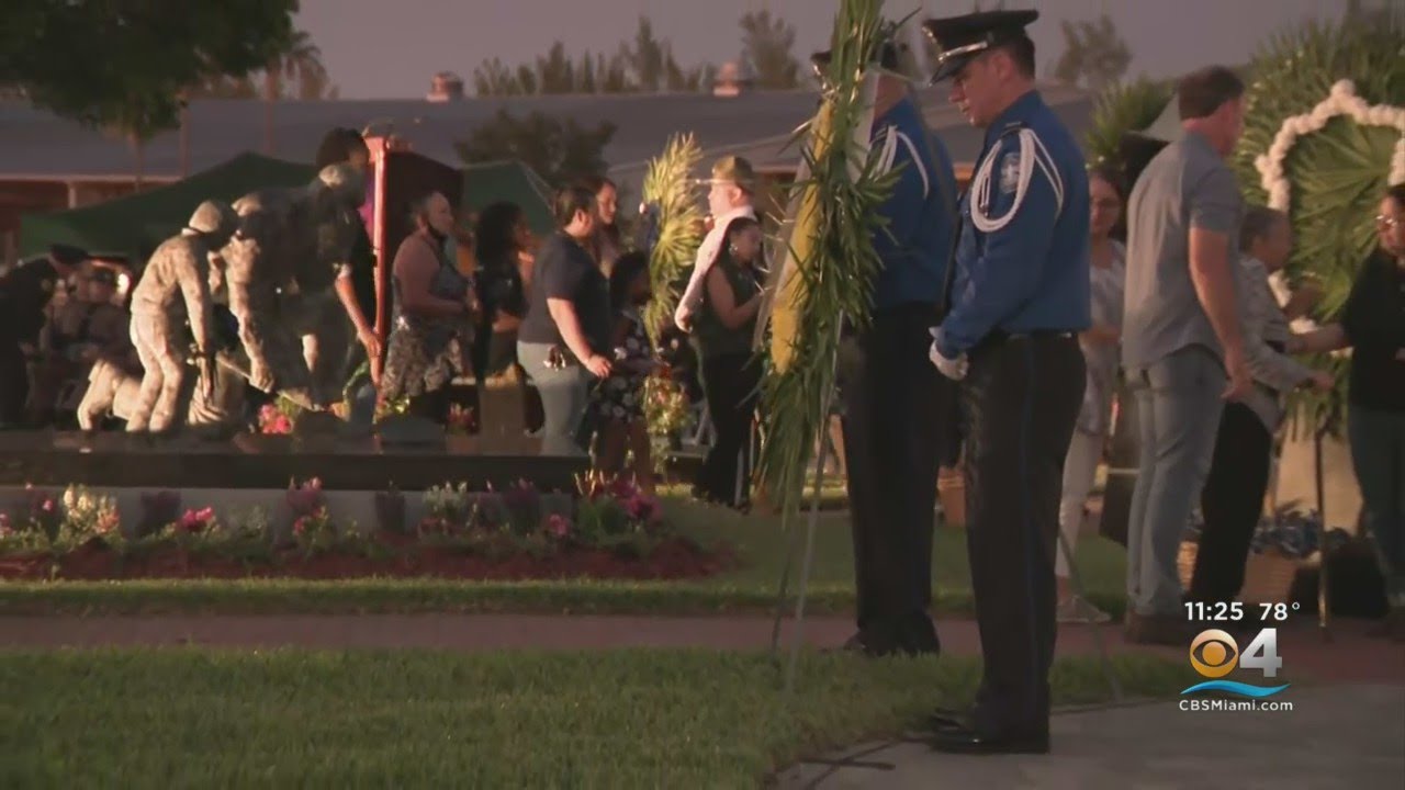 Miami-Dade PD Holds Annual Memorial Service To Remember Fallen Law Enforcement Members