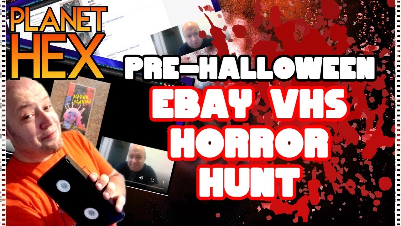 Pre-Halloween Ebay VHS Horror Hunt || Planet Hex - YouTube