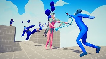 ICE WHIP and TAEKWONDO + 2 BALLOON ARCHER vs EVERY UNIT | TABS - Totally Accurate Battle Simulator